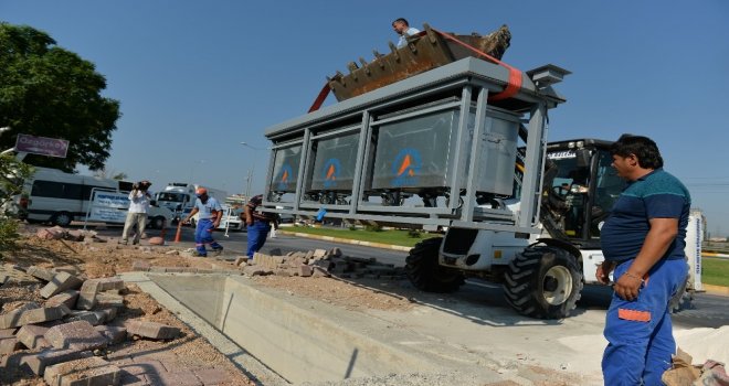 Yenigöl Mahallesine 12 Yeraltı Konteyner Sistemi