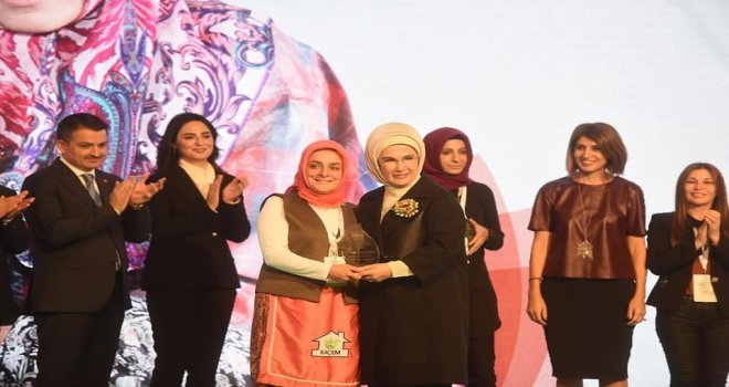 Girişimci Kadın Çiftçiler Ödül Töreninde Kayseri Birinci Oldu
