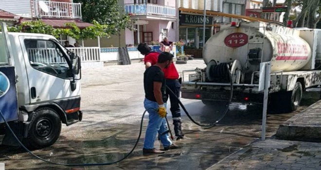 Sakin Şehir Unvanlı Eğirdirde Dezenfeksiyon Savaşı Başlatıldı