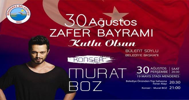 Mendereste 30 Ağustos Coşkusu