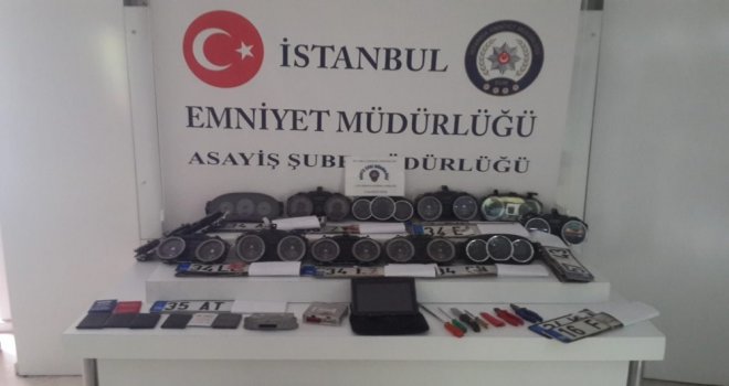 İstanbulda Dev Oto Operasyonu: 11 Gözaltı