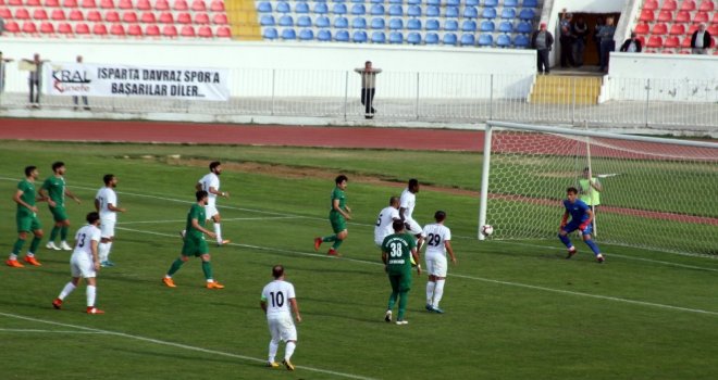 Bölgesel Amatör Lig: Isparta Davrazspor:1 - Konyaaltı Belediyespor:1