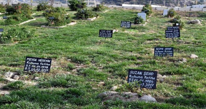 İzmirde Kimsesiz Mültecilerin Defnedildiği Yer: 412 Numaralı Ada