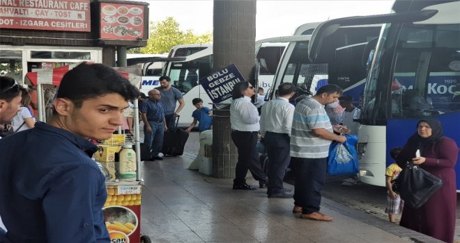 Karabükte Bayram Dönüşü Hareketliliği