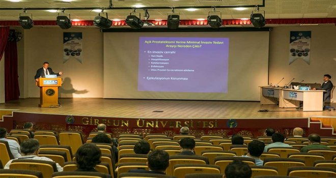 Giresunda “4. Karadeniz Üroloji Sempozyumu” Düzenlendi