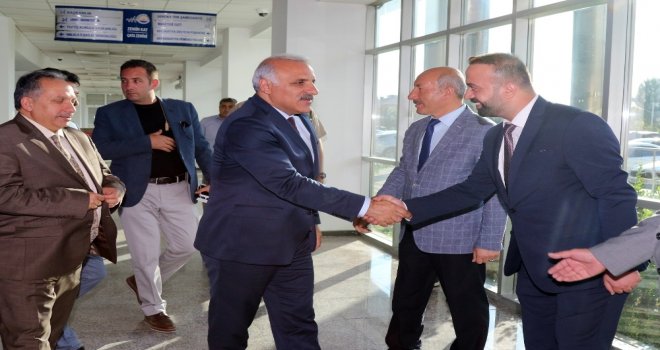 Vali Zorluoğlundan Zabıtaya Geçmiş Olsun Ziyareti