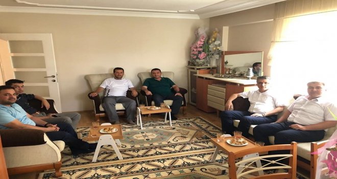 Başkan Bakıcıdan Yardımcısı Kuruya Geçmiş Olsun Ziyareti