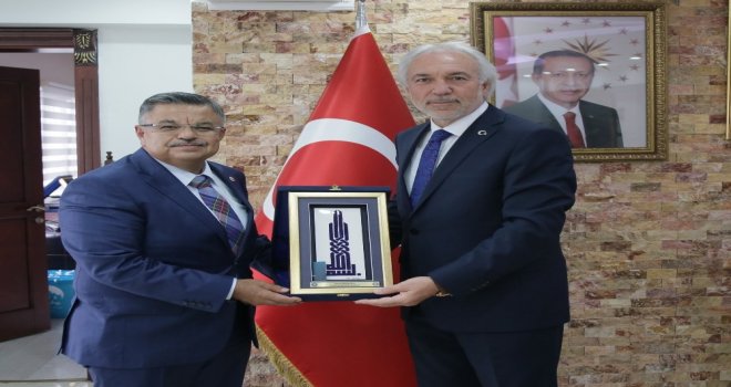 Ak Parti Yerel Yönetimler Başkan Yardımcısı Selim Yağcıdan Vali Ve Belediye Başkanına Ziyaret