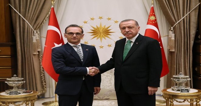Cumhurbaşkanı Erdoğan, Almanya Dışişleri Bakanını Kabul Etti