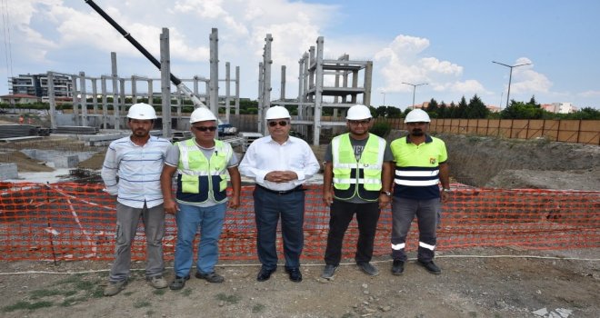 Güzelyurt Pazar Yeri Projesi Hızla İlerliyor