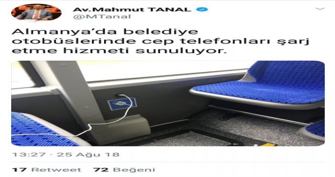 Ak Partili Başkandan Tanala Cevap