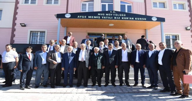 Ayşe Memiş Yatılı Kız Kuran Kursu Hizmete Açıldı