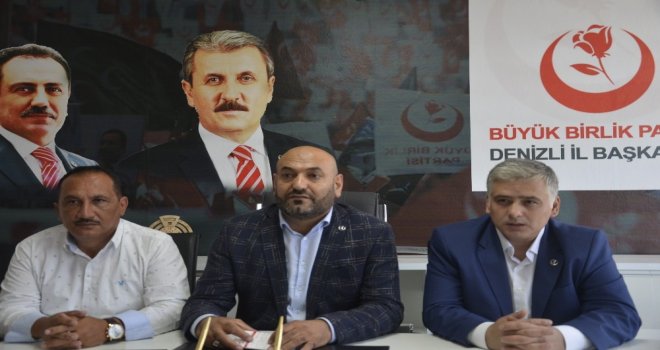 Bbp Partisinden Ekonomi Konusunda Hükümete Destek Açıklaması