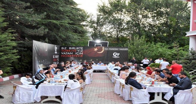Tuncelide Şehit Aileleri Ve Gazilere Özel Program