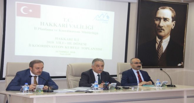 Hakkaride ‘İlk Koordinasyon Kurulu Toplantısı