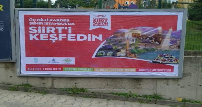 İstanbulda “5.geleneksel Siirt Tanıtım Günleri” Başlıyor