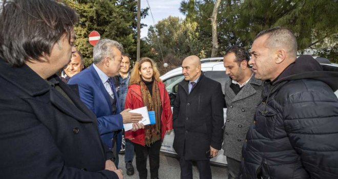 Başkan Soyer Urla’daki çalışmaları denetledi