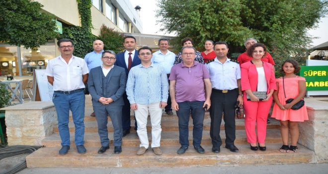 Akseki İlçe Jandarma Komutanına Veda Yemeği