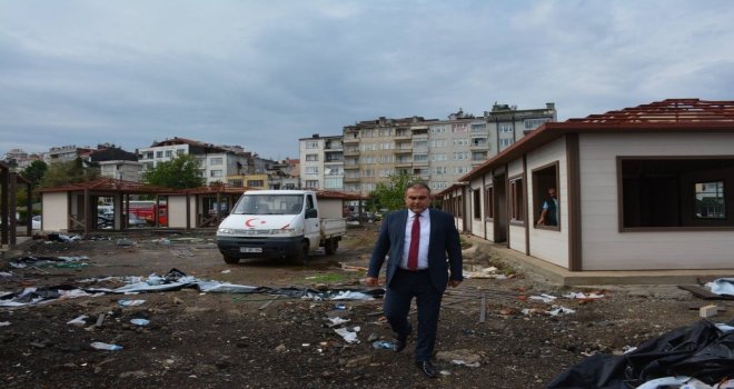 Görelede ‘Köy Pazarı Projesi Hızla Devam Ediyor