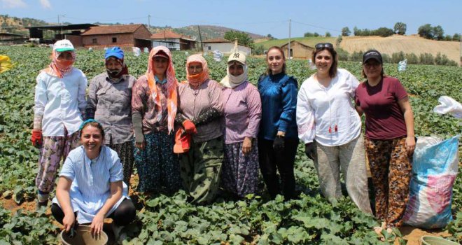 Büyükşehir'den Kiraz'daki kadınlara eğitim