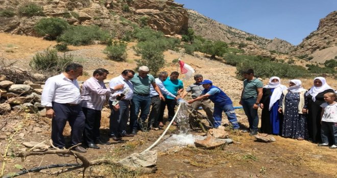Taşbucakta 100 Yıl Sonra Gelen Su Sevinci