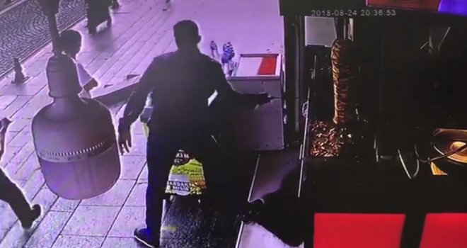 (Özel) Tartıştığı Şahsın Kolunu Döner Bıçağıyla Kesti