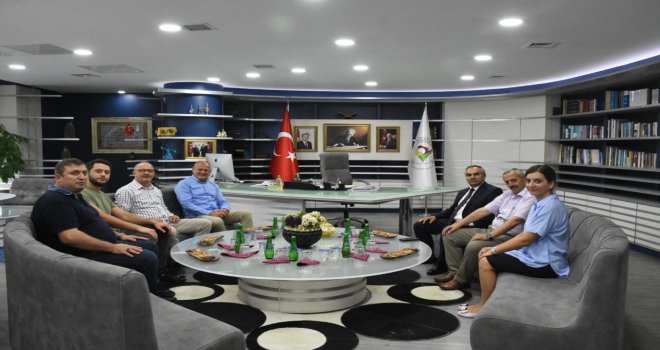 Eski Başkan Keleşten Dursun Aya Ziyaret