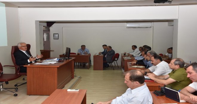 Denizlide İlçe Milli Eğitim Müdürleri Toplantısı Yapıldı