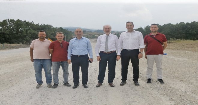 Yapımı Devam Eden Kütahya Şehir Hastanesi Bölgesine Yeni Bir Cadde
