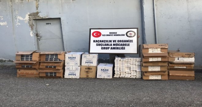 Başkalede 10 Paket Kaçak Sigara Ele Geçirildi