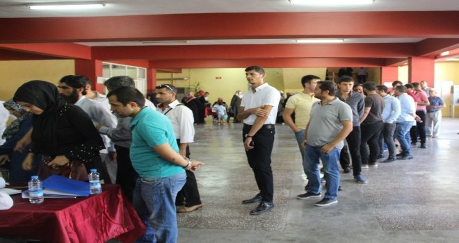 254 Kişilik İşe Başvuran 15 Bin 723 Kişi Arasında Kura Çekildi