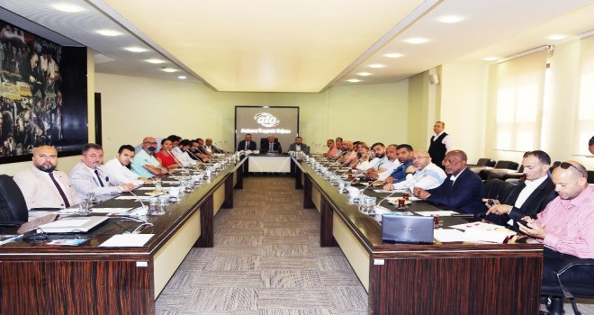 Ürdün, Tunus Ve Libyalı İş Adamları Ato Üyeleriyle Buluştu