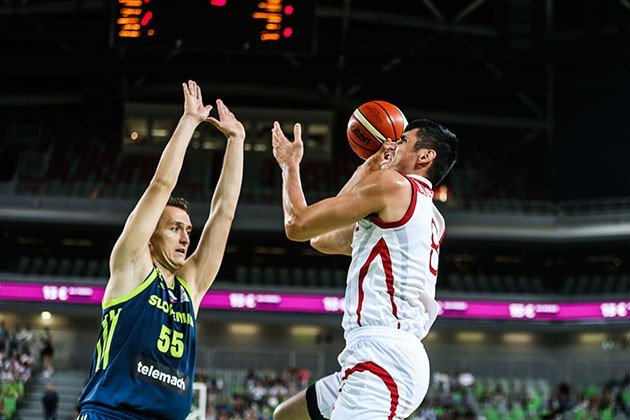 A Milli Basketbol Takımı Slovenyayı 86-77 Mağlup Etti
