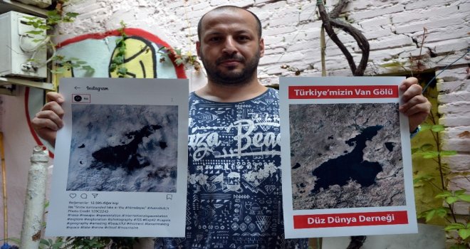 Düz Dünya Fanatiğinden Nasa Astronotunun Çektiği Fotoğrafa Tepki