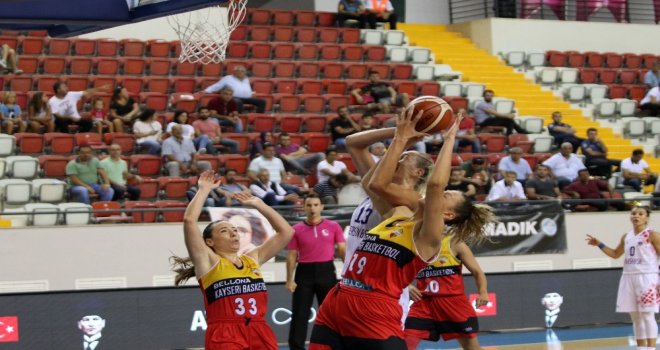 Kadınlar Basketbol Süper Ligi: Mersin Büyükşehir Belediyespor: 89 - Bellona Kayseri Basketbol: 64