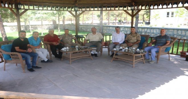 Siirt İl Jandarma Komutanı Atabaya Ziyaret