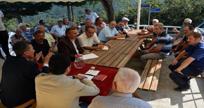 Kabadüzde Halk Toplantısı