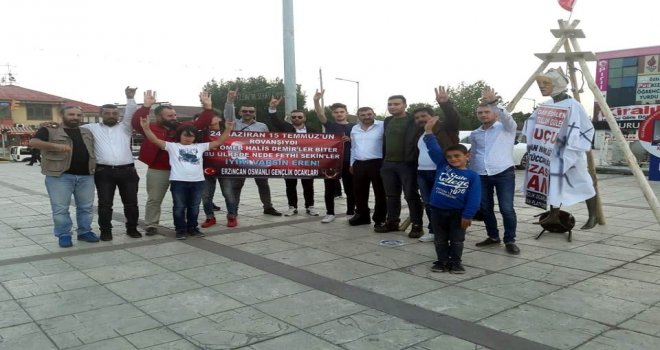 Erzincanda Fetö Elebaşı Gülenin Kuklası İdam Edildi