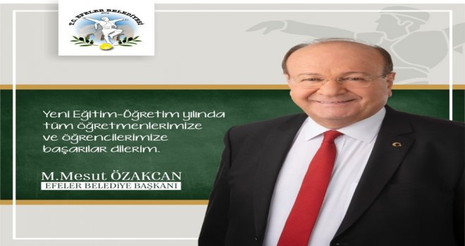 Başkan Özakcanın İlköğretim Haftası Mesajı