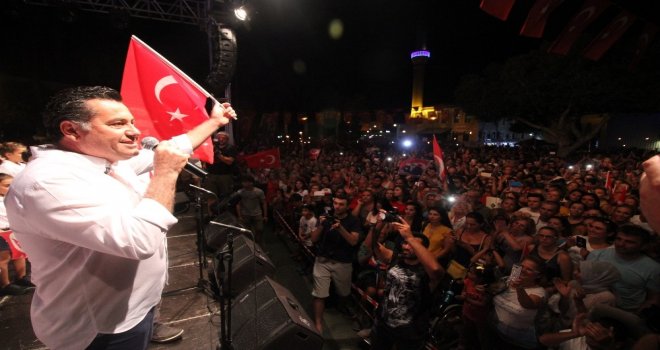 30 Ağustos Bodrumda Coşkuyla Kutlandı