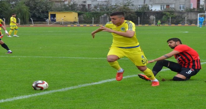 Fatsa Belediyesporda Gölcükspor Galibiyetinin Sevinci Yaşanıyor