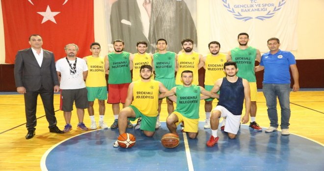 Erdemli Belediye Basketbol Takımı Lige Hazır