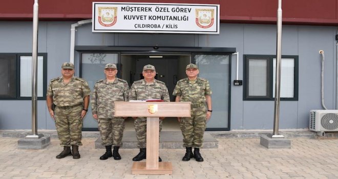 Genelkurmay Başkanı Orgeneral Yaşar Güler, Fırat Kalkanı Harekatı Ve Zeytin Dalı Harekatında Görevli Birliklerin Bulunduğu Gaziantep, Kilis Ve Hatay Bölgelerindeki Karargahlarda İnceleme Ve Denetlemel