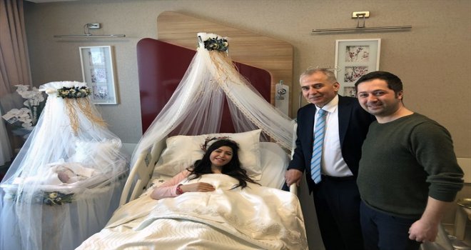 Başkan Osman Zolandan Osman Gazi Bebeğe Ziyaret