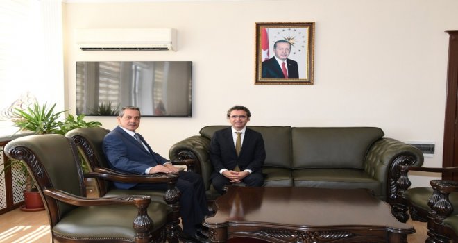 Başsavcı Karabacak Vali Kalkancı İle Bir Araya Geldi