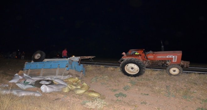 Otomobil Römorka Çarptı: 6 Yaralı