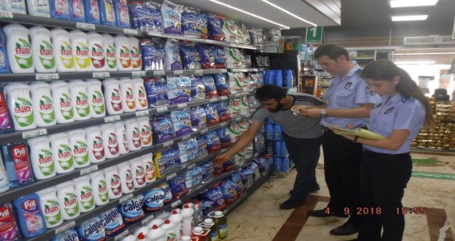 Gebze Zabıtasından Etiket Ve Hijyen Denetimi