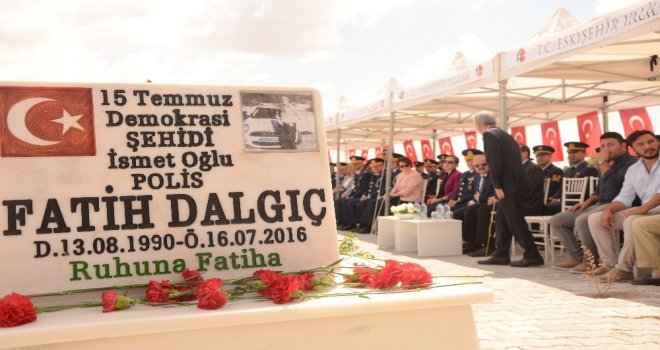 15 Temmuz Şehidi Kabri Başında Anıldı