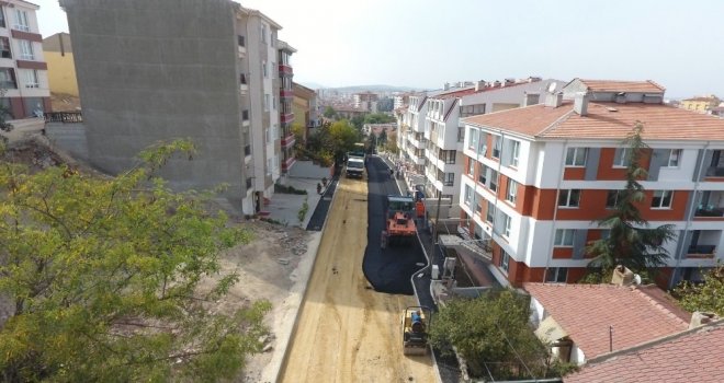 Göztepede Yol Yapım Ve Onarım Çalışmaları