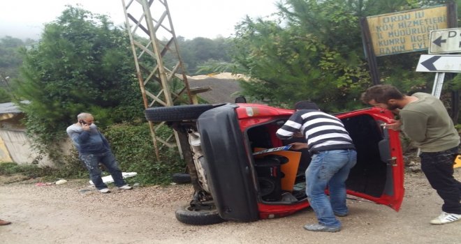 Orduda Trafik Kazası: 1 Yaralı